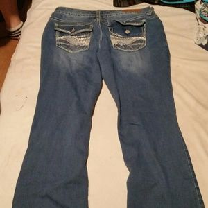 Silver jeans
